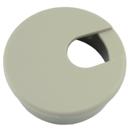 Midwest Fastener 1-1/2" x 1.2" White Nylon Plastic Computer Grommets 2PK 76503